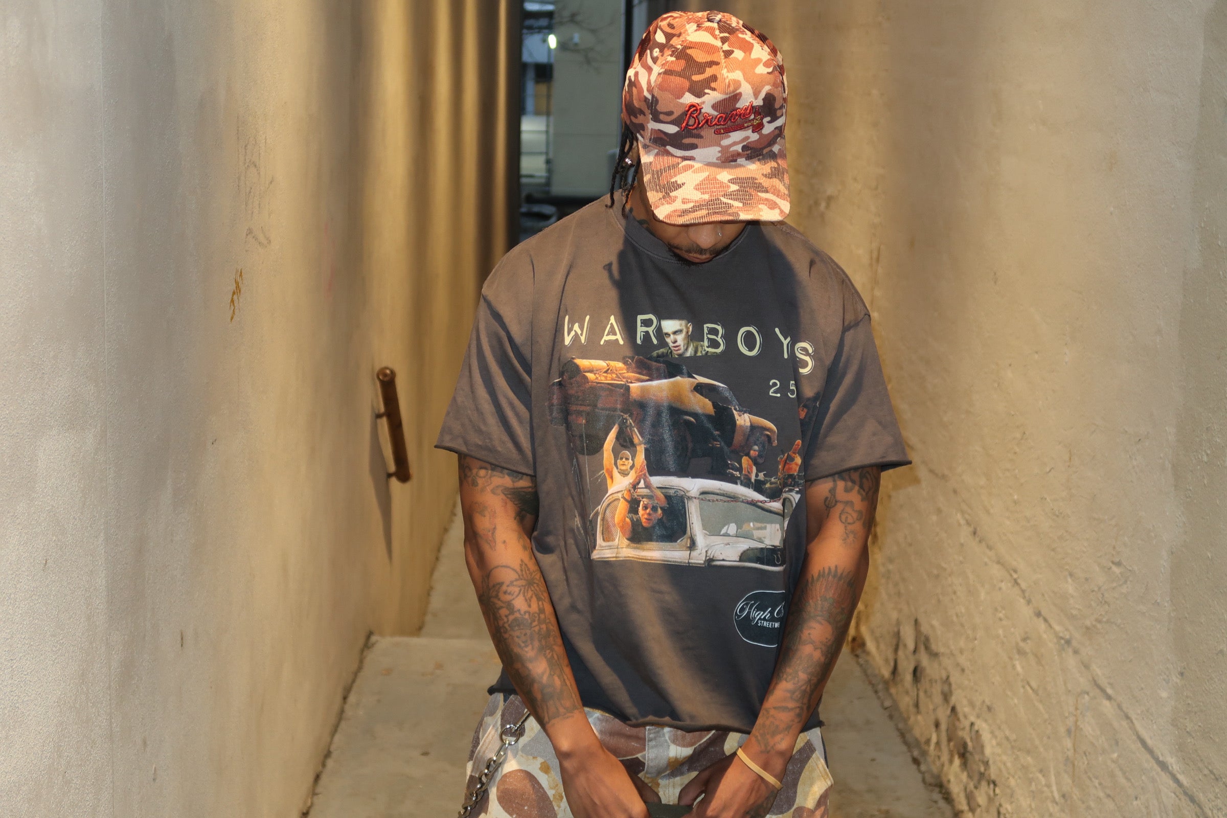 HighEnd Streetwear War Boys T Shirt