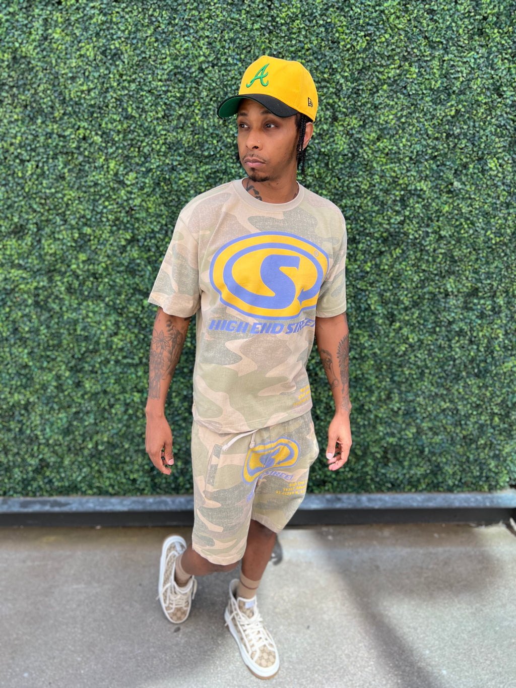 Highendstreetwear camo shirt